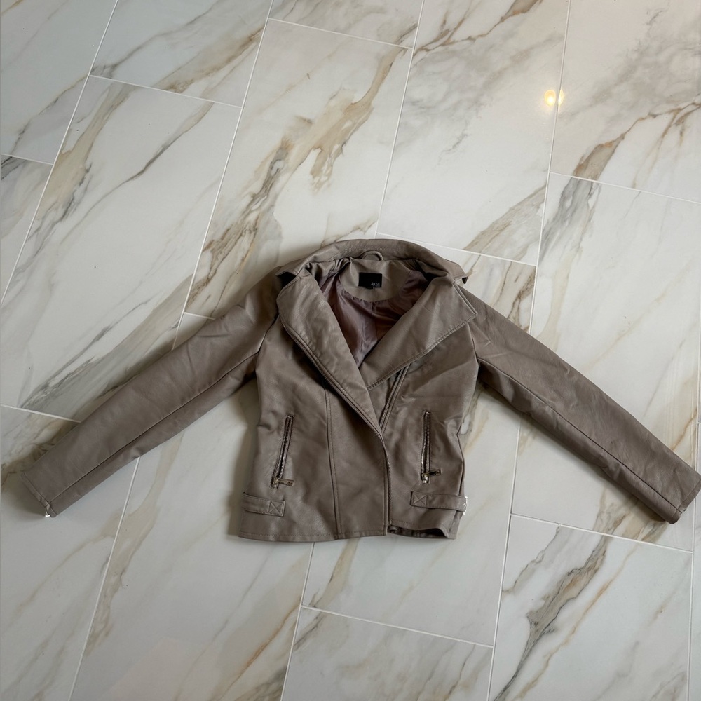 ANA. A new approach. Faux leather jacket.